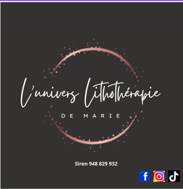 𝙇'𝙪𝙣𝙞𝙫𝙚𝙧𝙨 𝙡𝙞𝙩𝙝𝙤𝙩𝙝𝙚𝙧𝙖𝙥𝙞𝙚 𝙙𝙚 𝙈𝙖𝙧𝙞𝙚

Création de bijoux et accessoires à base de pierres naturelles de qualité 